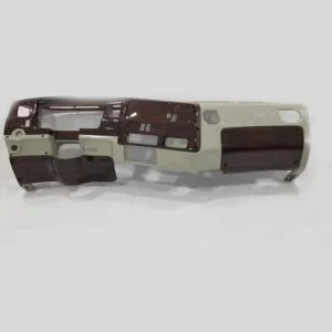Light grey with dark wood grain fiberglass dashboard for Sterling trucks, designed for heavy-duty use and perfect fitment
