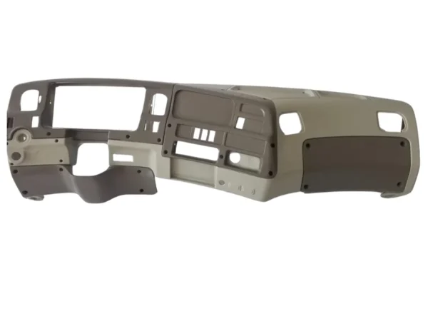 Dark gray complete fiberglass dashboard for Ford STERLING, Aeromax, and Louisville Truck, offering durability and style
