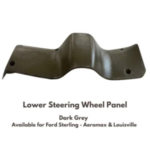 Lower Steering Wheel Panel - Dark Grey