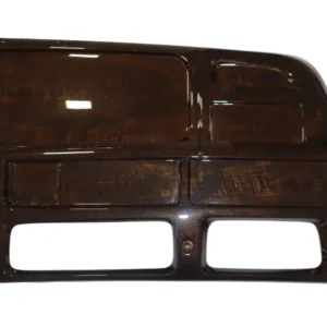 Dark Wood Grain Center Panel