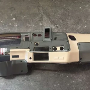Complete Fiberglass Dashboard (Factory Style) Tan and Dark Gray