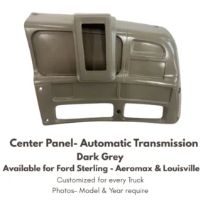 Center Panel Automatic Transmission - Dark Grey