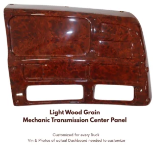 Center Panel Light Wood Grain Mechanical Transmission