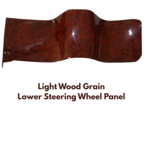 Lower Steering Wheel Panel In Light Wood Grain